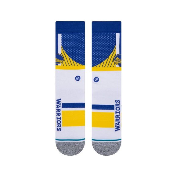 Stance x NBA Golden State Warriors Shortcut 2 II Socks A545A20WAC Small Curry - Picture 3 of 3